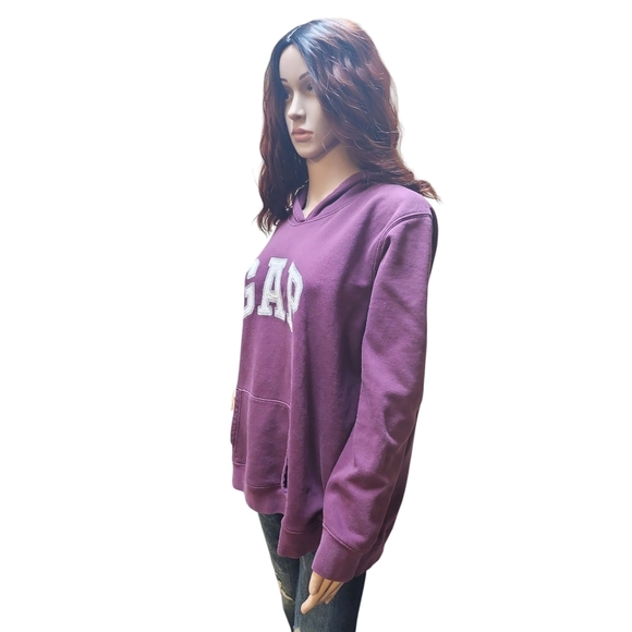 GAP Women's Purple Hoodie - Picture 2 of 4